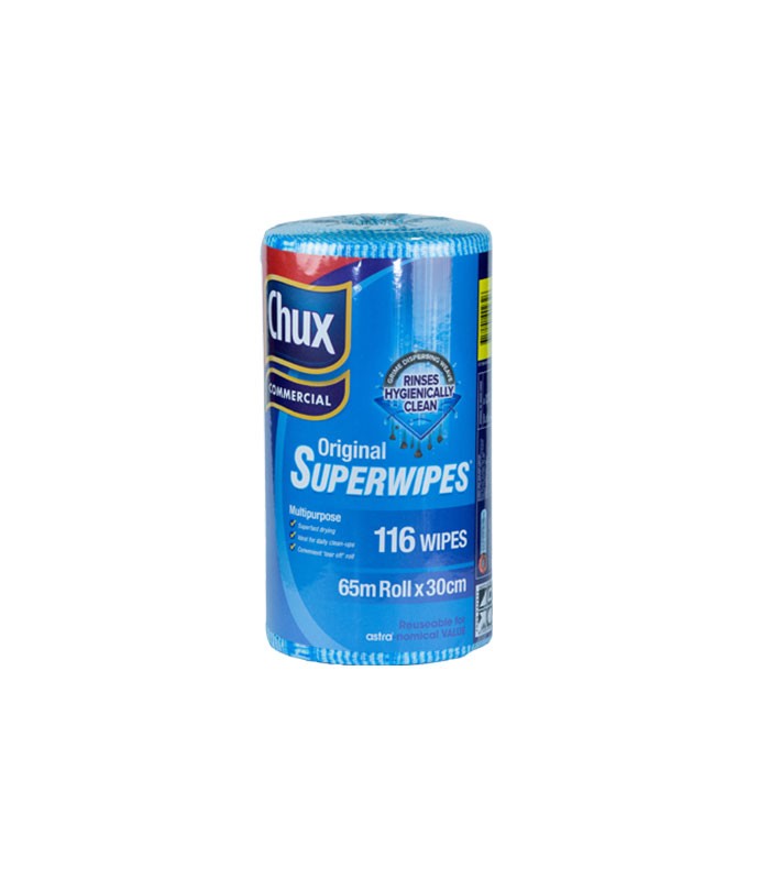Chux Commercial Original Superwipes Blue
