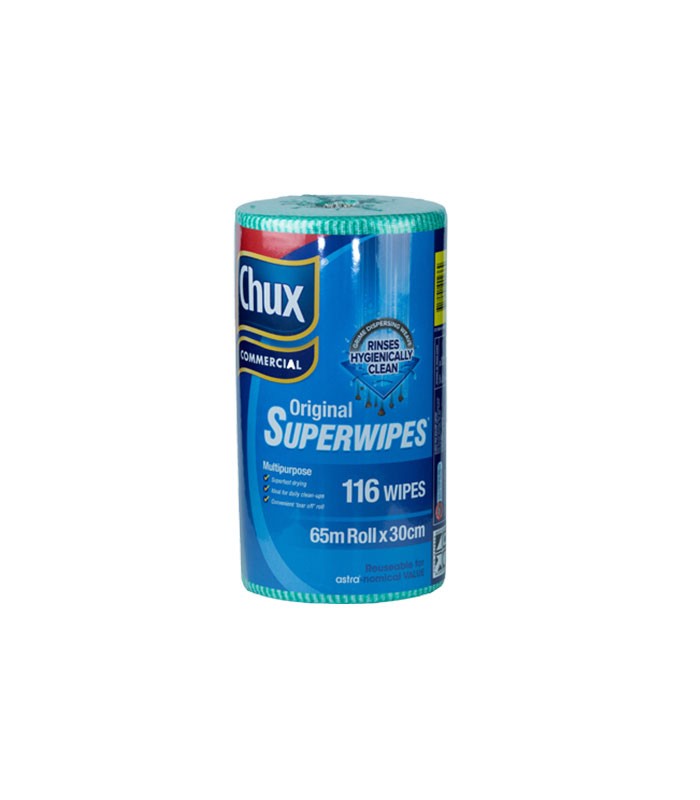 Chux Commercial Original Superwipes Green